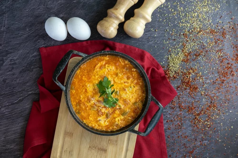 Kaşarlı menemen
